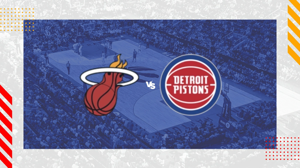 Pronóstico Miami Heat vs Detroit Pistons