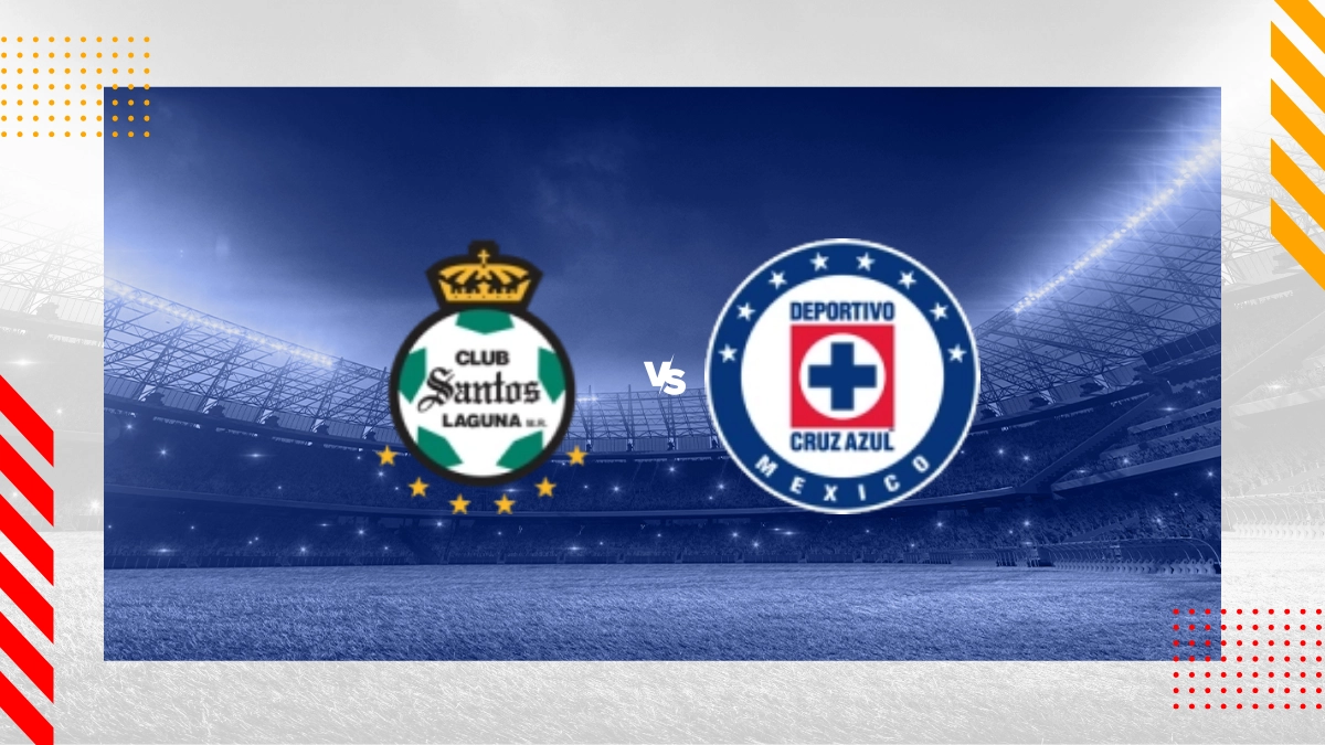 Pronóstico Club Santos Laguna vs Cruz Azul