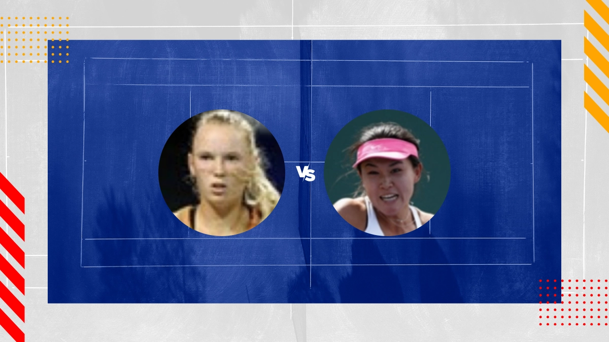 Pronostic Caroline Wozniacki vs Lin Zhu