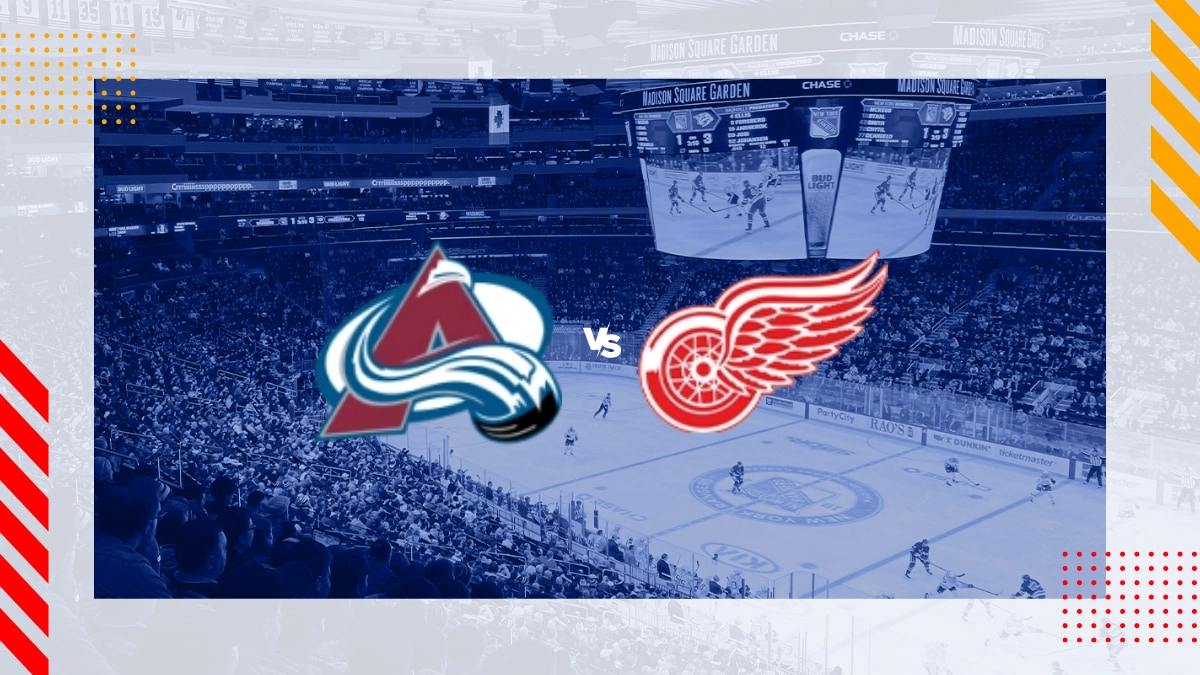 Colorado Avalanche vs Detroit Red Wings Prediction