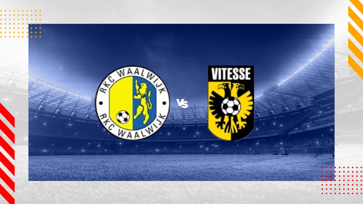 Voorspelling RKC Waalwijk vs Vitesse