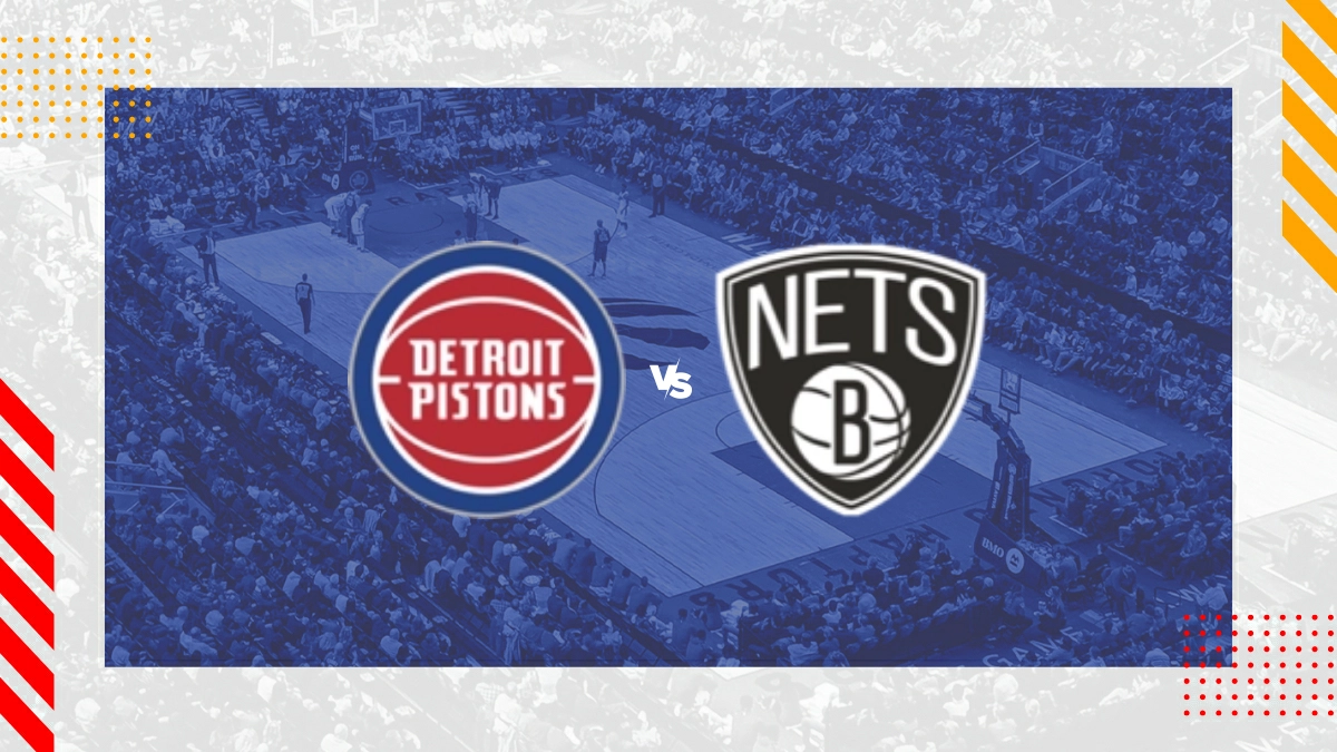 Palpite Detroit Pistons x Brooklyn Nets x NBA 07/03/2024