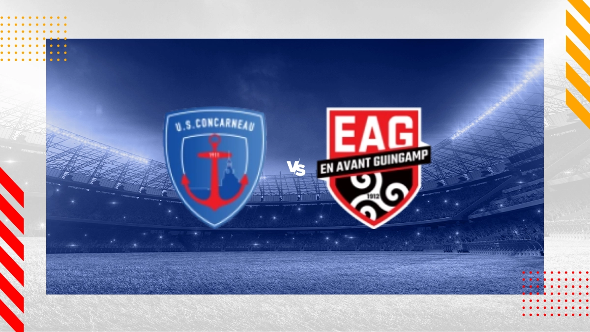 Pronostic US Concarneau vs EA Guingamp