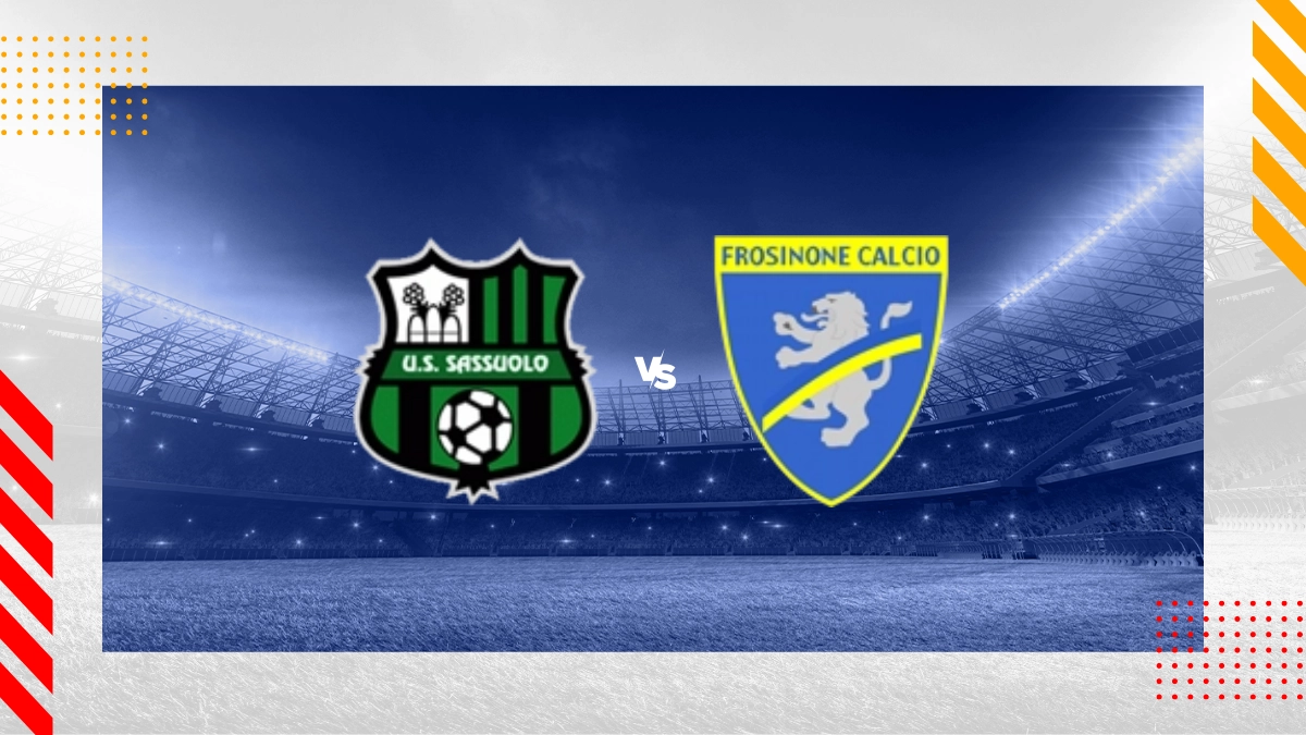 Pronostico Sassuolo vs Frosinone Calcio