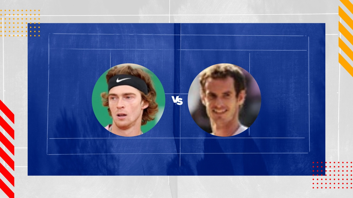 Pronostico Andrey Rublev vs Andy Murray