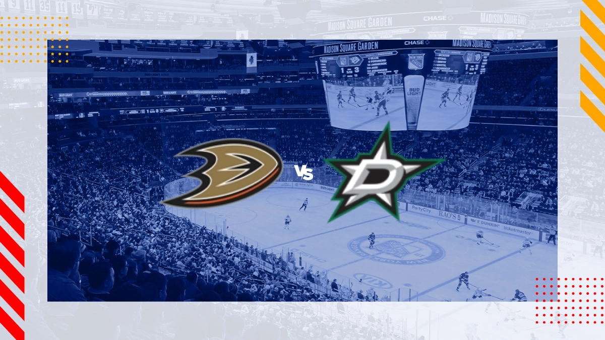 Pronóstico Anaheim Ducks vs Dallas Stars