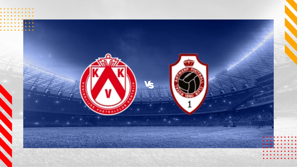 Voorspelling Kortrijk vs Royal Antwerp FC