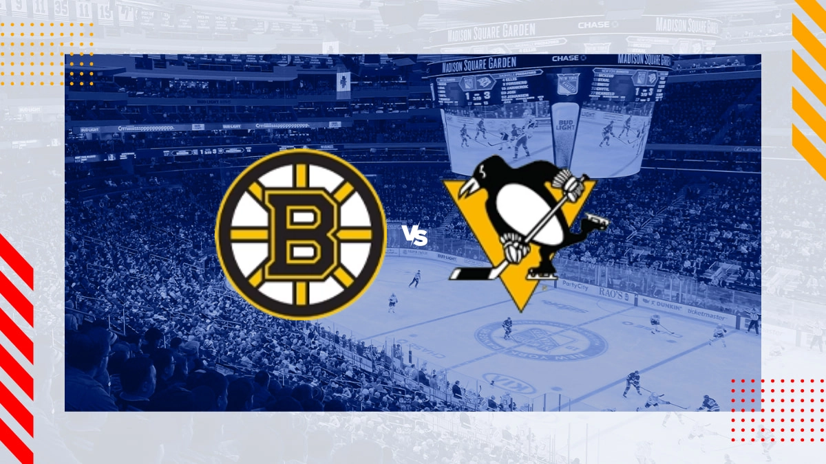 Pronóstico Boston Bruins vs Pittsburgh Penguins