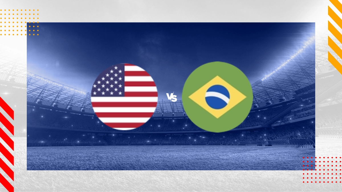 Pronóstico EE.UU. M vs Brasil M