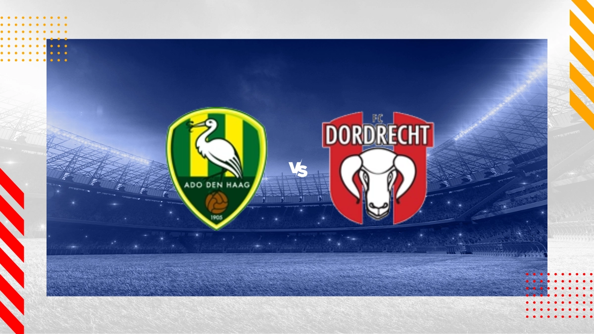 Voorspelling ADO Den Haag vs FC Dordrecht