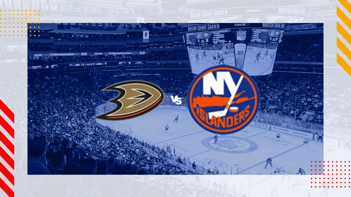 Anaheim Ducks vs New York Islanders Prediction