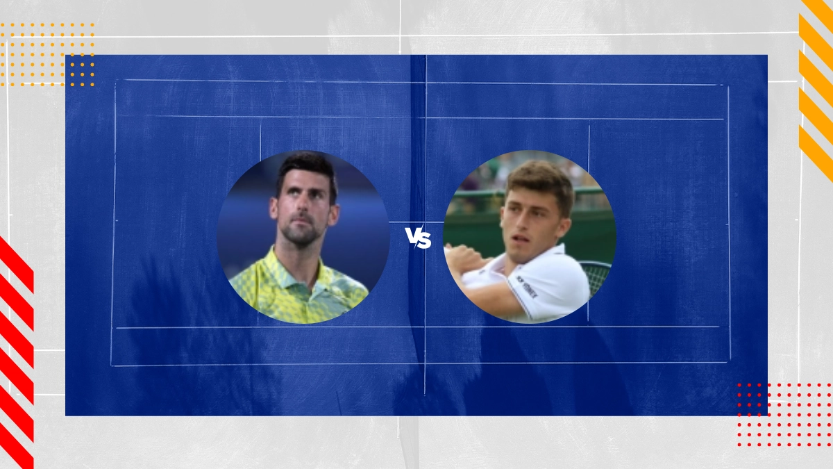 Prognóstico Novak Djokovic vs Luca Nardi