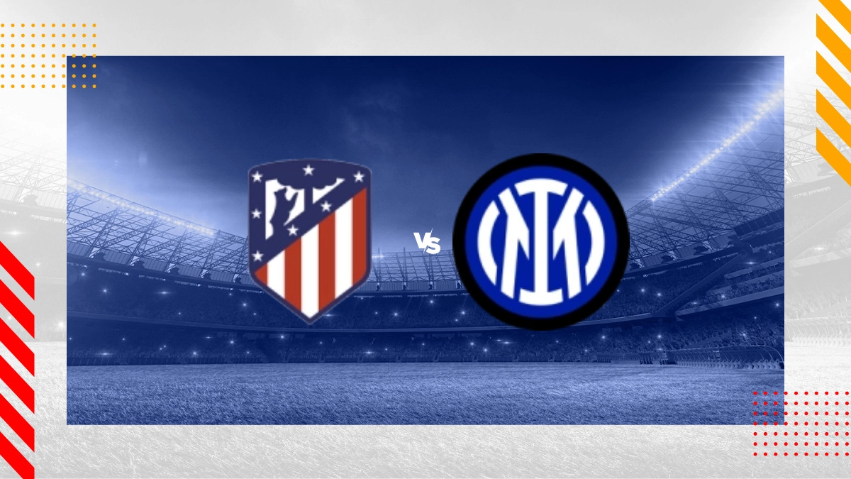 Pronostic Atlético Madrid vs Inter Milan
