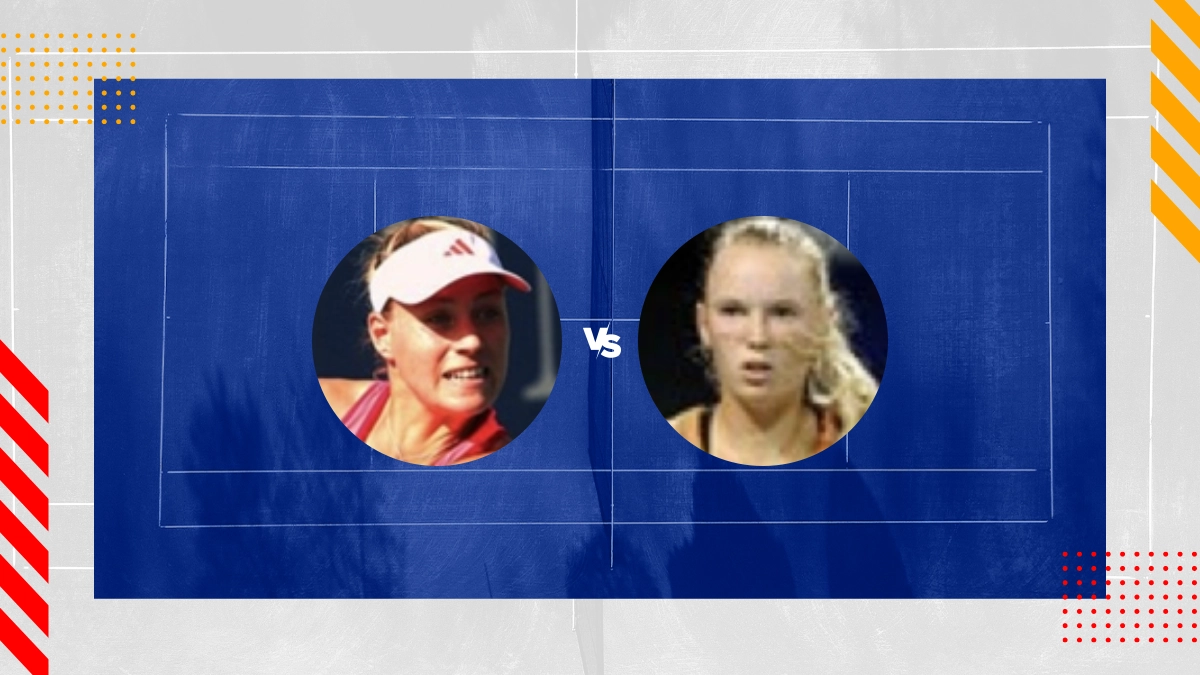 Palpite Angelique Kerber vs Caroline Wozniacki