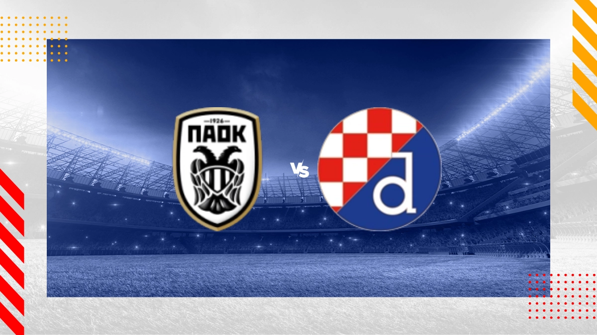 Prognóstico PAOK Salónica vs NK Dínamo Zagreb