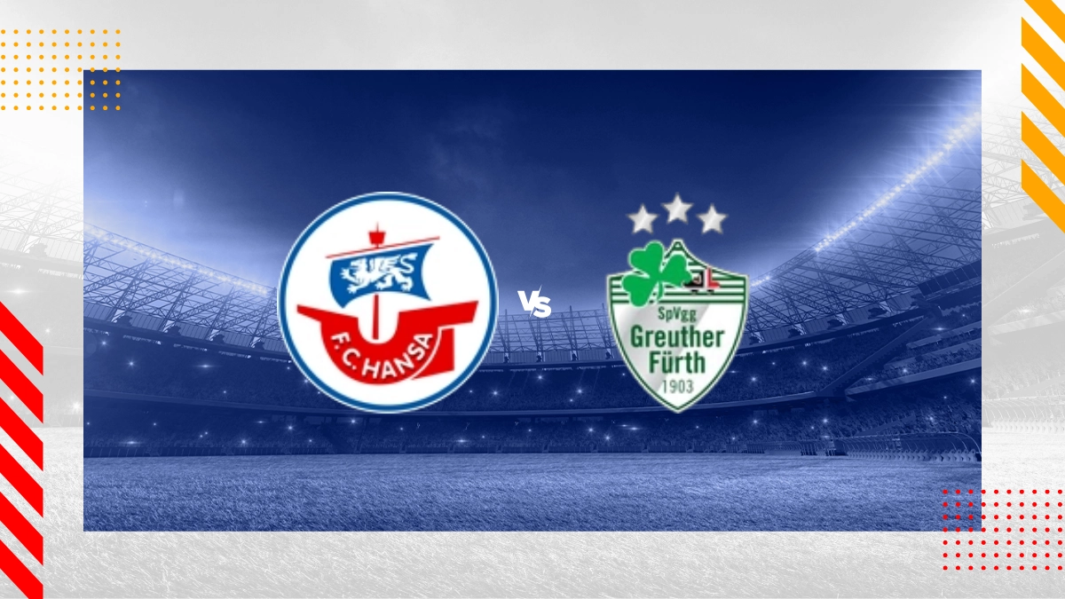 FC Hansa Rostock vs. SpVgg Greuther Fürth Prognose