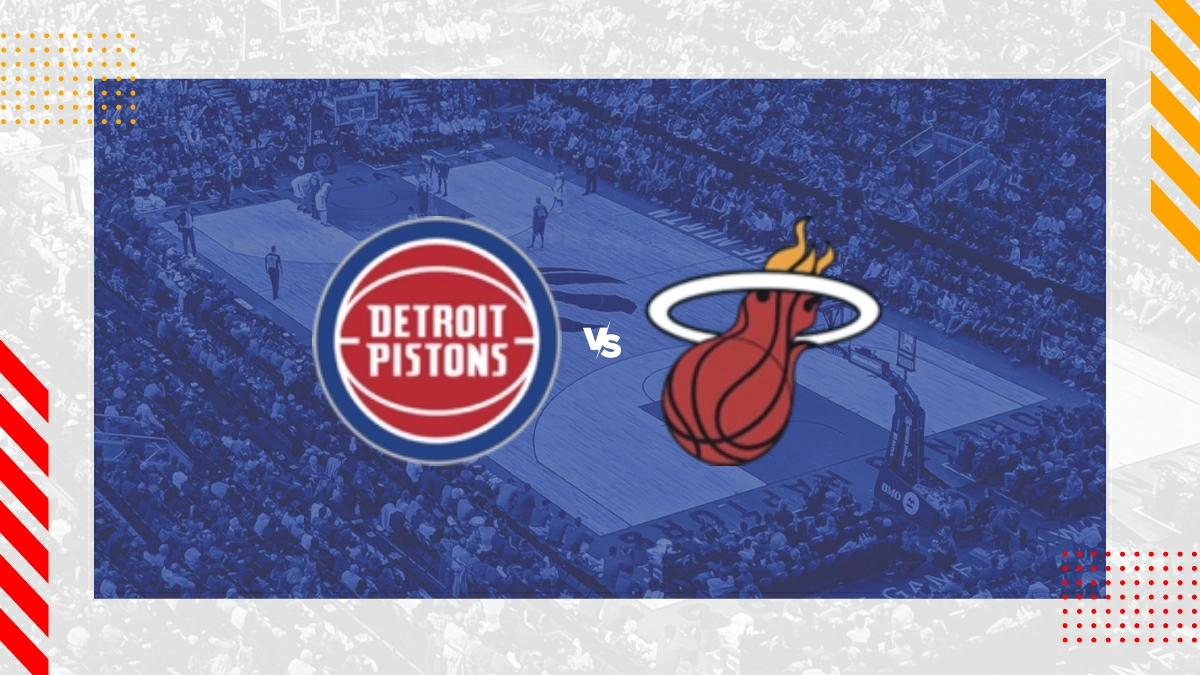 Pronostic Detroit Pistons vs Miami Heat