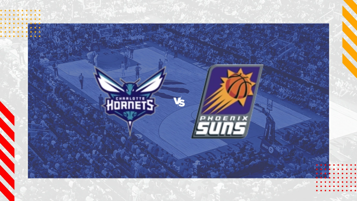 Palpite Charlotte Hornets vs Phoenix Suns