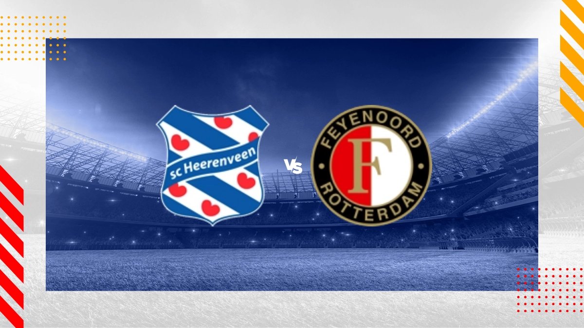 Pronostic Heerenveen vs Feyenoord