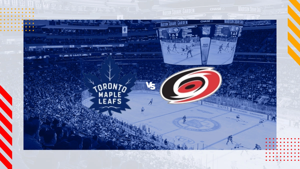 Pronóstico Toronto Maple Leafs vs Carolina Hurricanes