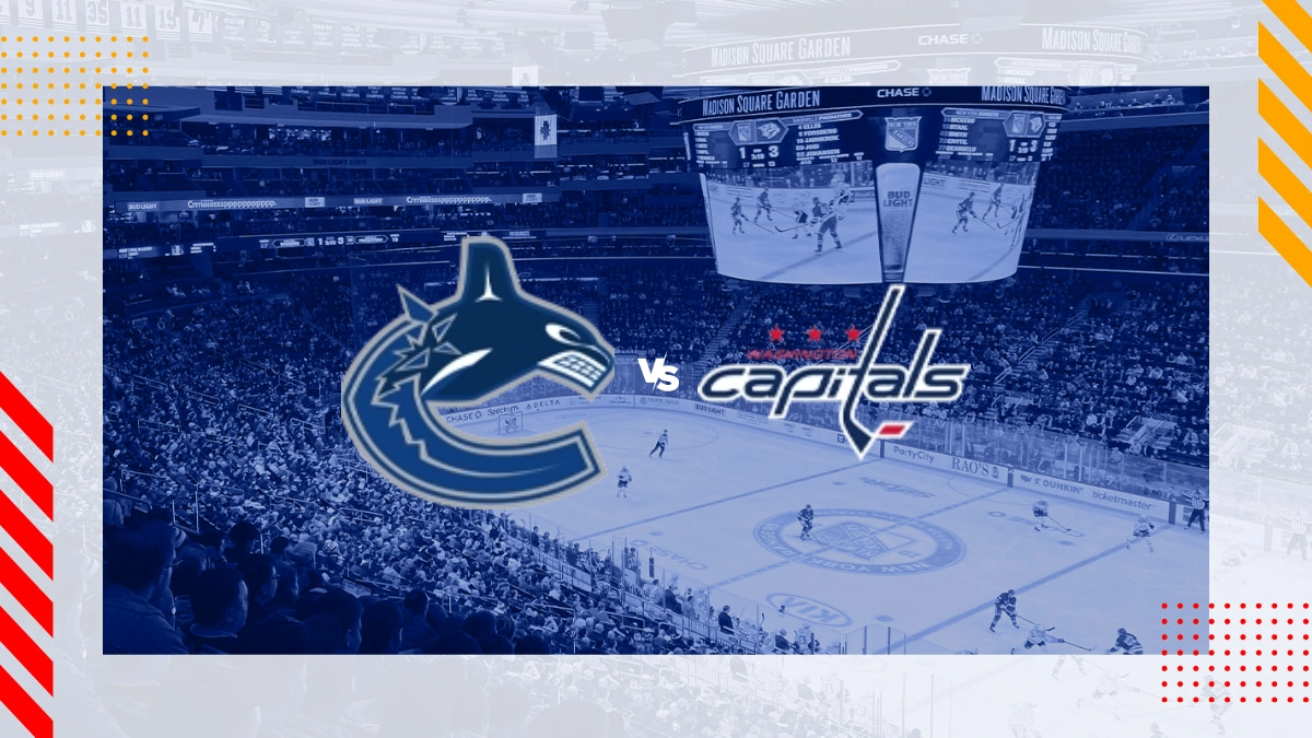 Vancouver Canucks vs Washington Capitals Prediction