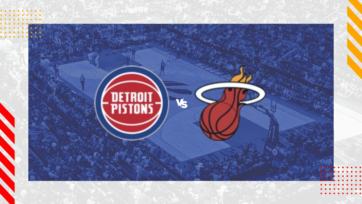 Pronóstico Detroit Pistons vs Miami Heat