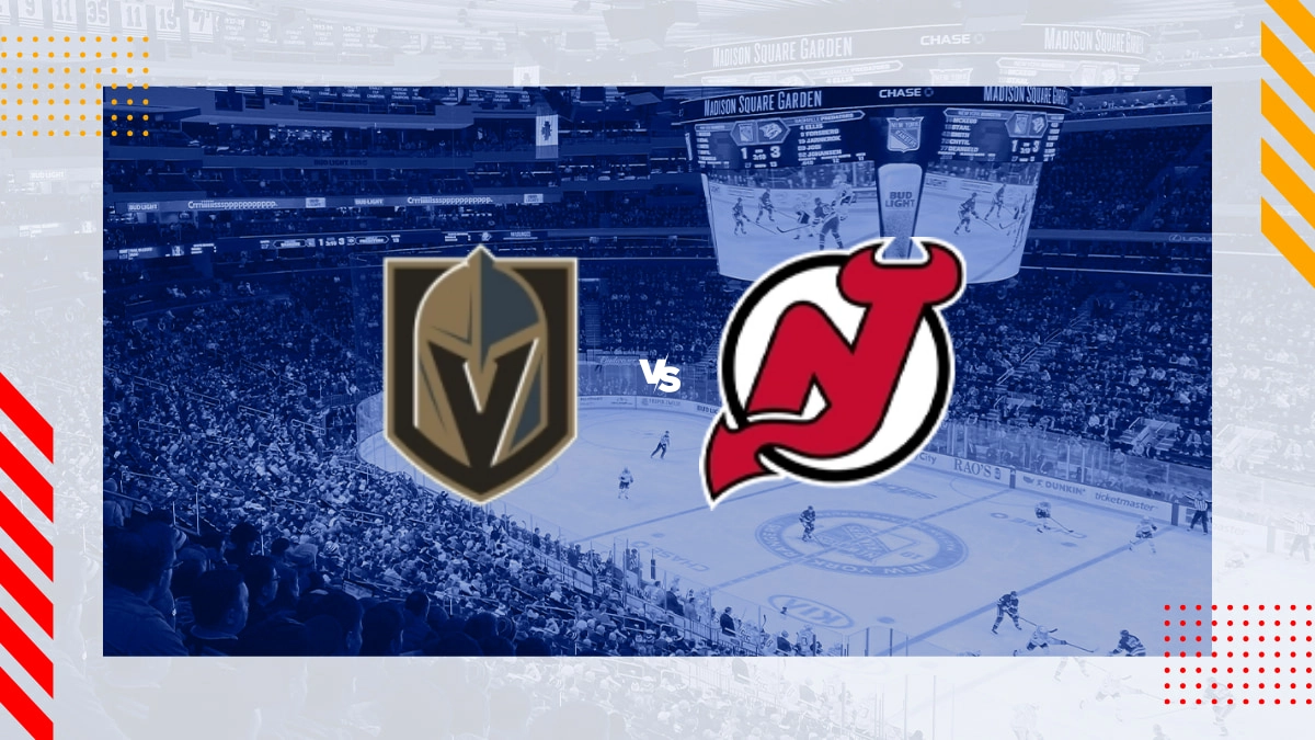 Pronóstico Vegas Golden Knights vs New Jersey Devils