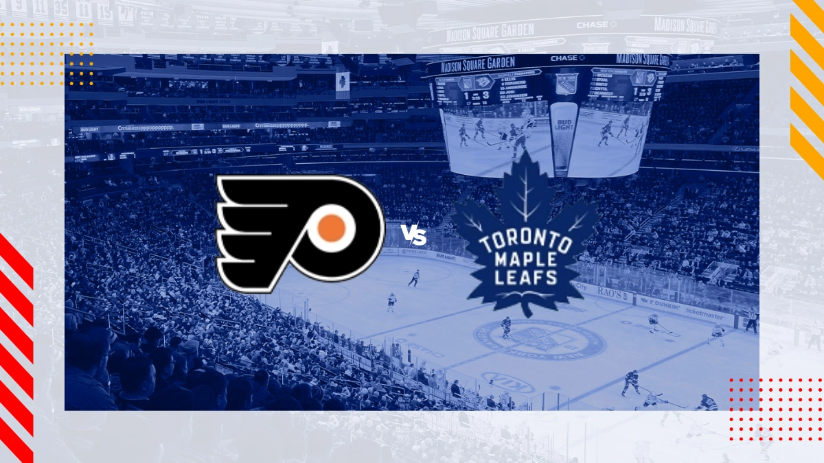 Pronóstico Philadelphia Flyers vs Toronto Maple Leafs