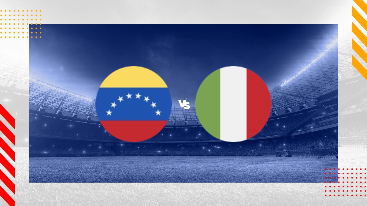 Pronóstico Venezuela Italia Amistosos 21/3/24