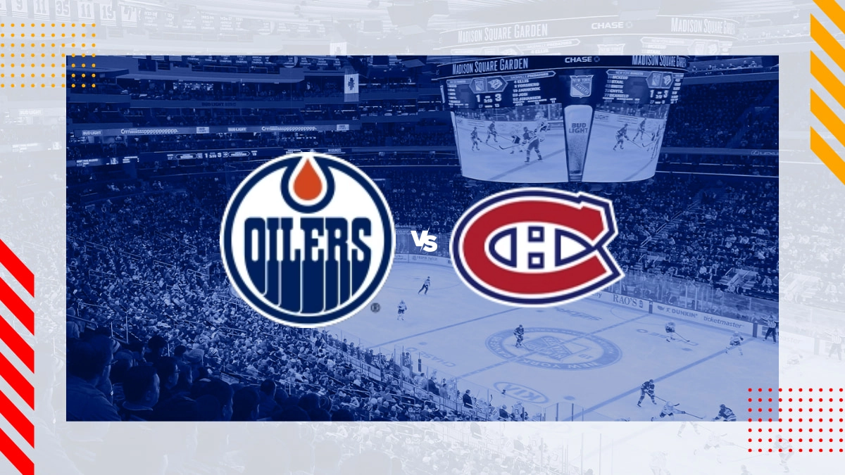 Edmonton Oilers vs Montreal Canadiens Prediction