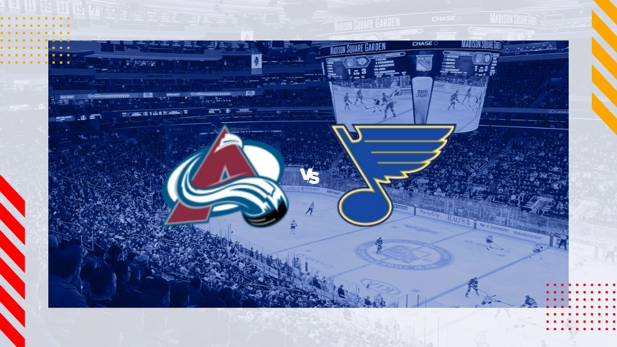 Colorado Avalanche vs St. Louis Blues Picks