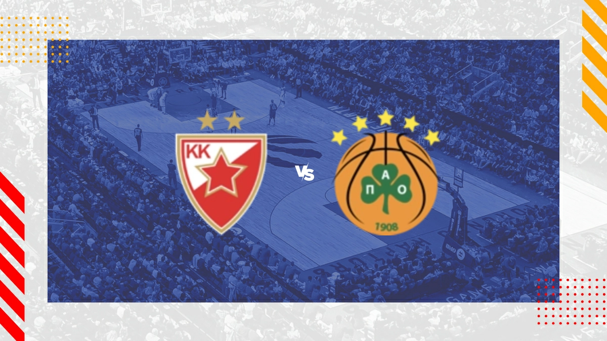 Prognóstico KK Crvena Zvezda Mts vs Panathinaikos