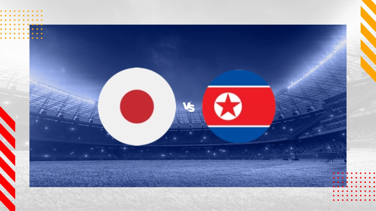 Pronóstico Japón vs Corea del Norte