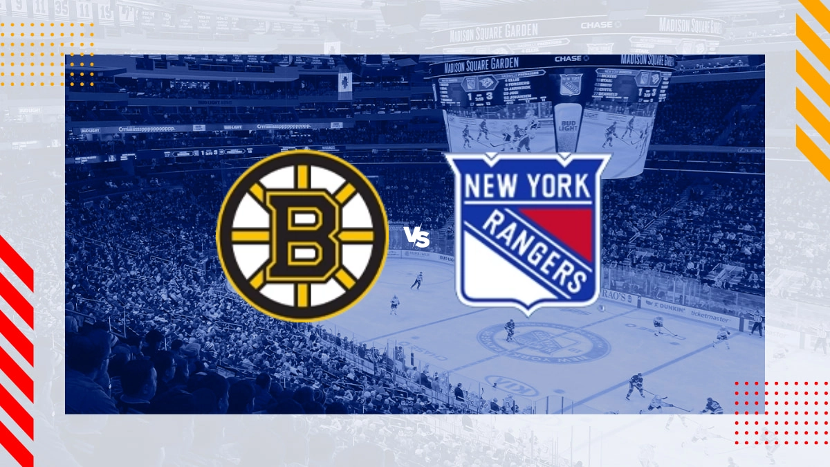 Pronóstico Boston Bruins vs New York Rangers