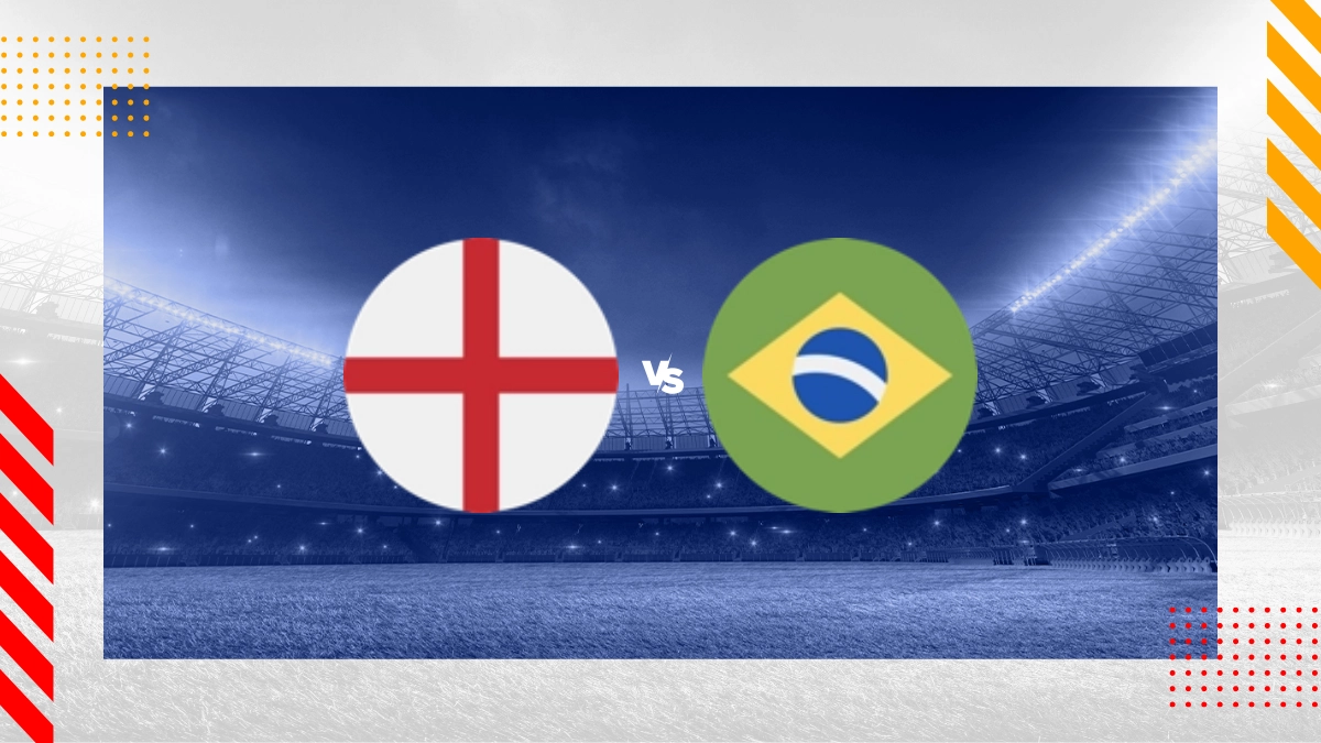 Palpite Inglaterra vs Brasil