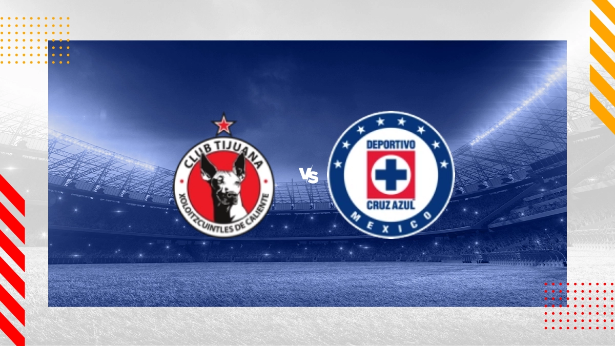 Pronóstico Club TIjuana vs Cruz Azul