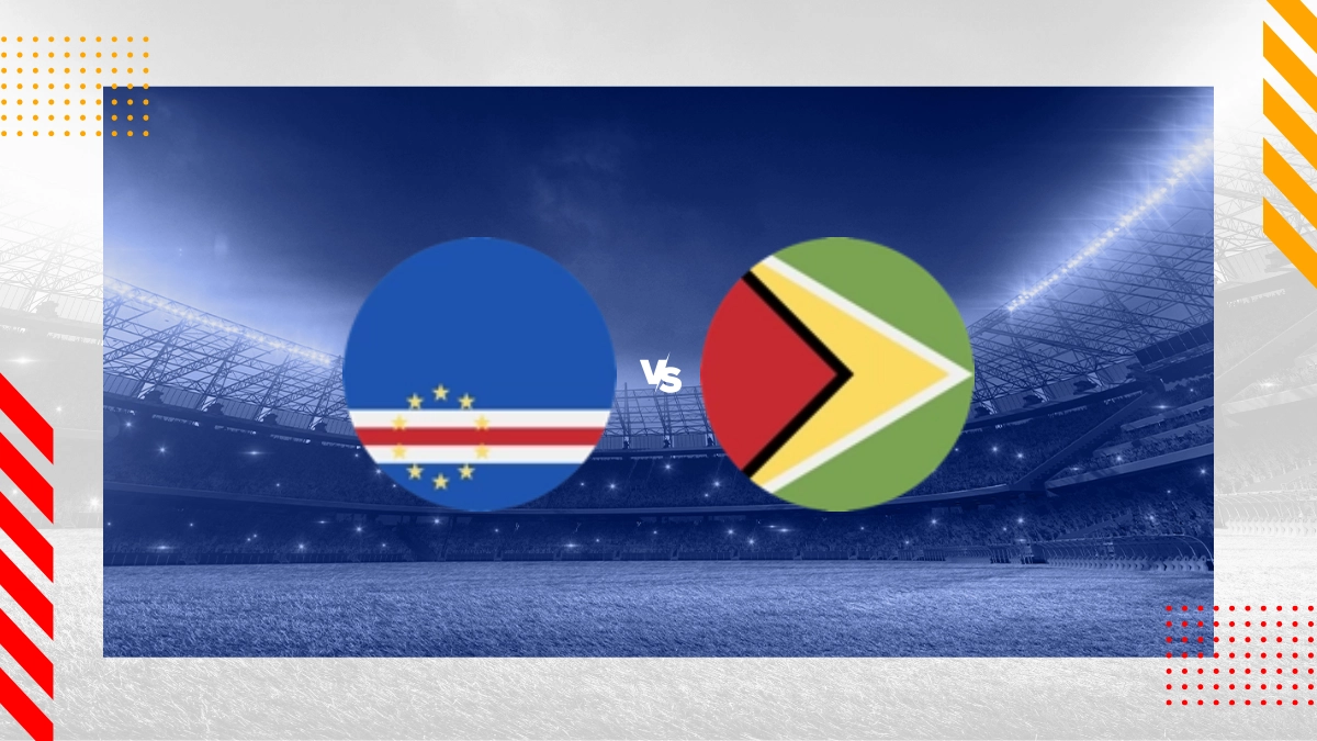 Palpite Cabo Verde vs Guiana