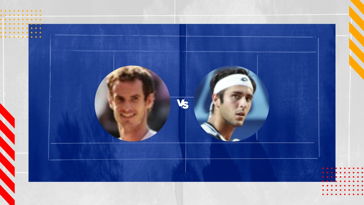 Palpite Andy Murray vs Tomas Martin Etcheverry