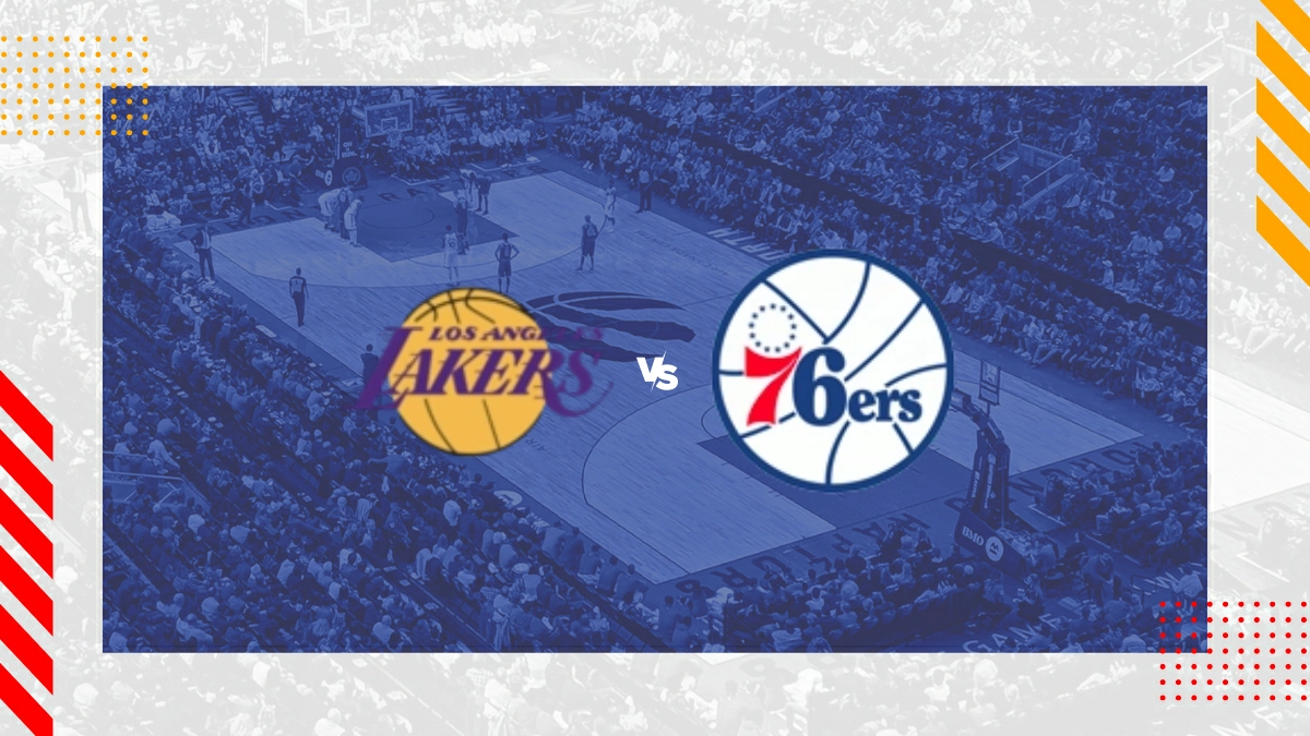 Palpite LA Lakers vs Philadelphia 76ers