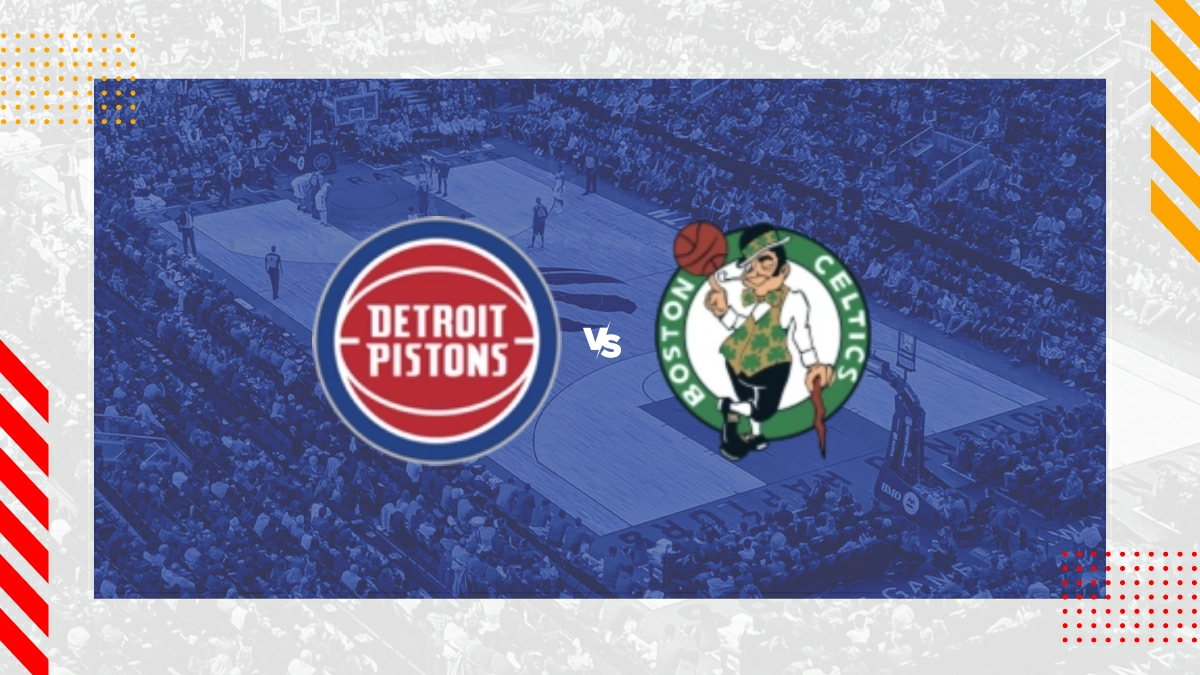 Pronóstico Detroit Pistons vs Boston Celtics