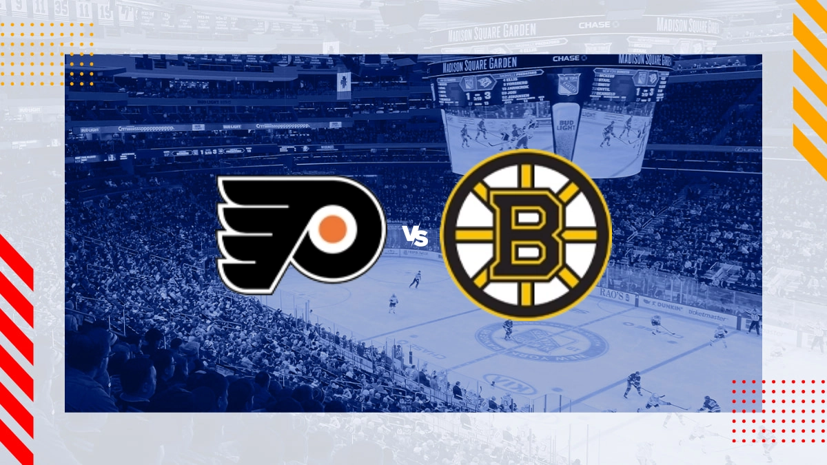 Pronóstico Philadelphia Flyers vs Boston Bruins