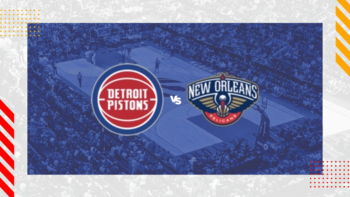 Palpite Detroit Pistons vs New Orleans Pelicans