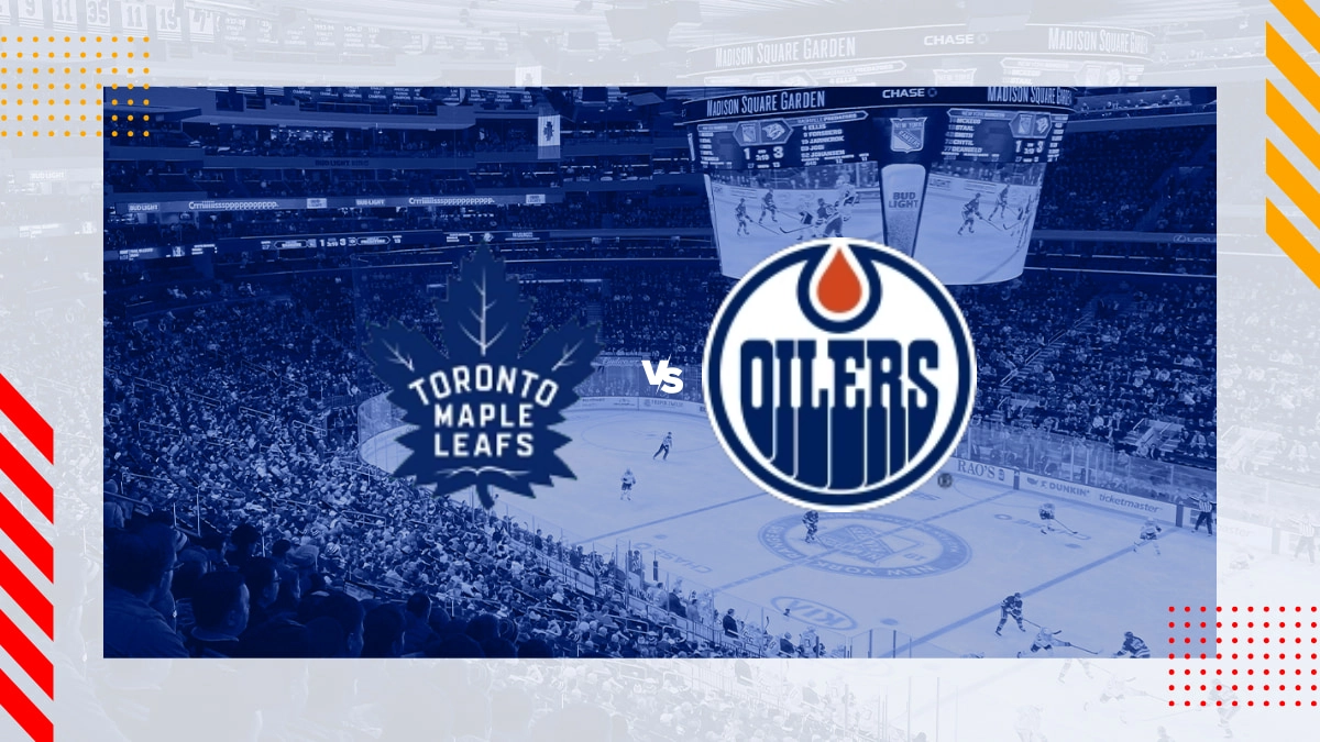 Pronóstico Toronto Maple Leafs vs Edmonton Oilers