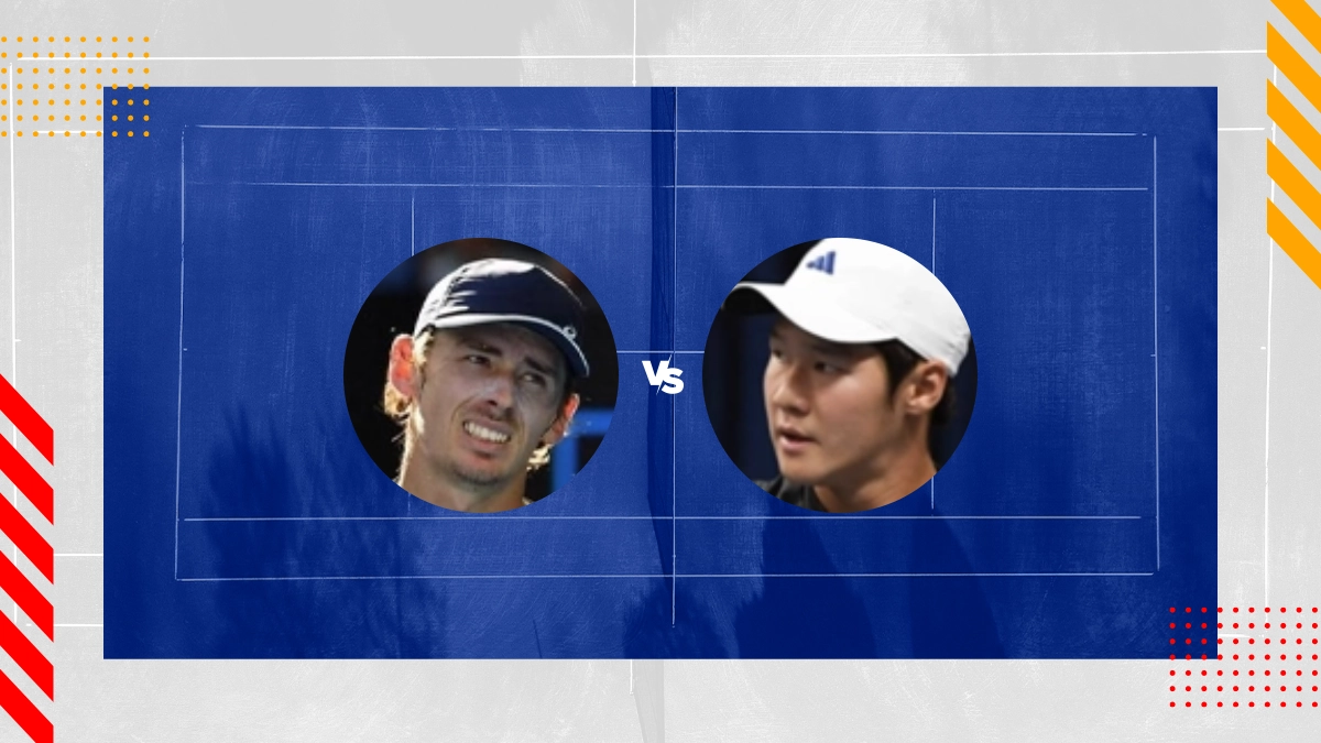 Pronóstico Alex De Minaur vs Soon Woo Kwon