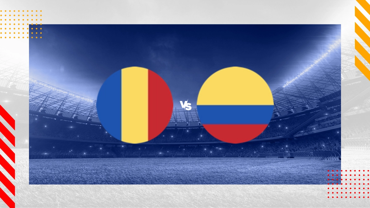 Prognóstico Roménia vs Colômbia