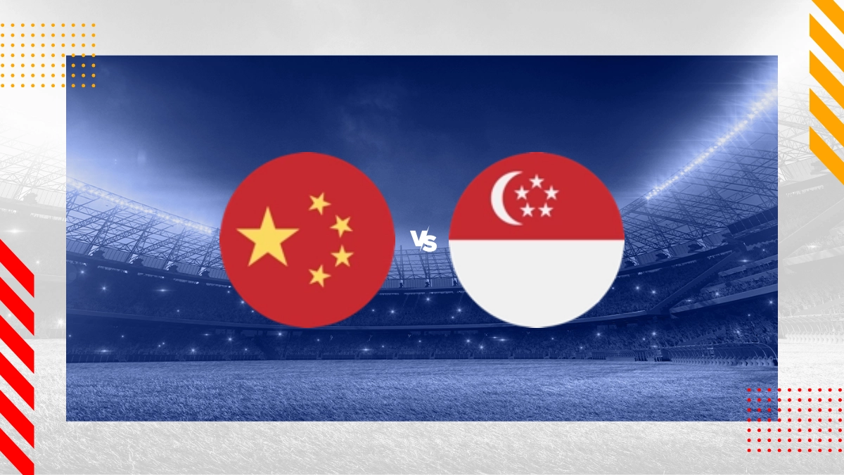 Pronóstico China vs Singapur