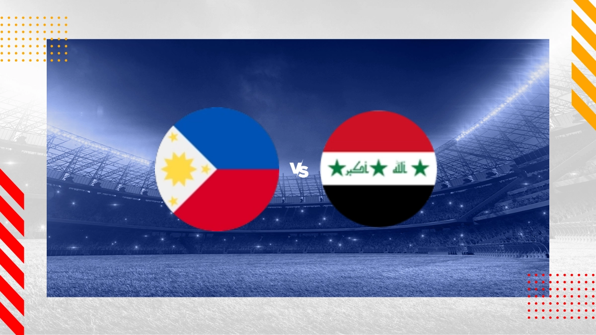 Pronóstico Filipinas vs Irak