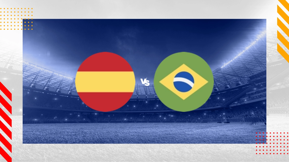 Palpite Espanha x Brasil x Jogos Amistosos 26/03/2024