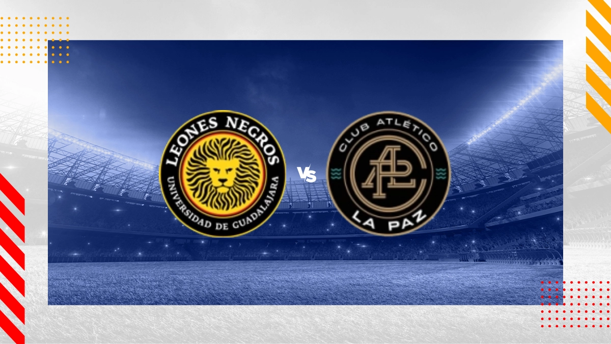 Pronóstico Universidad de Guadalajara vs Club Atletico La Paz