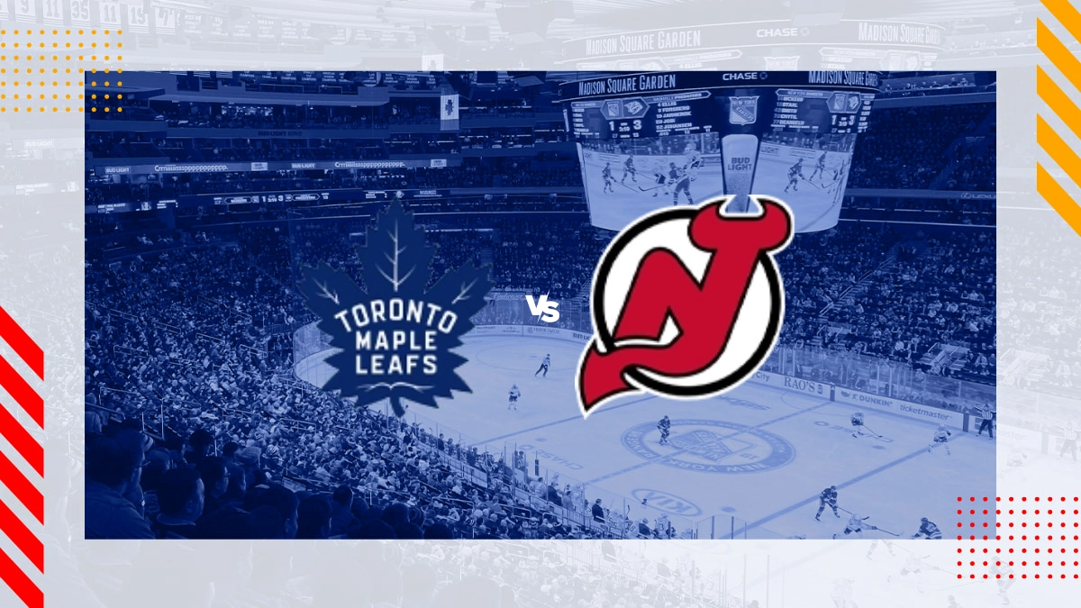 Pronóstico Toronto Maple Leafs vs New Jersey Devils